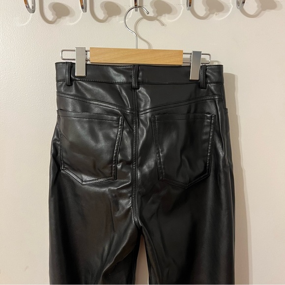 Straight Leg Faux Leather Pants - Picture 7 of 8